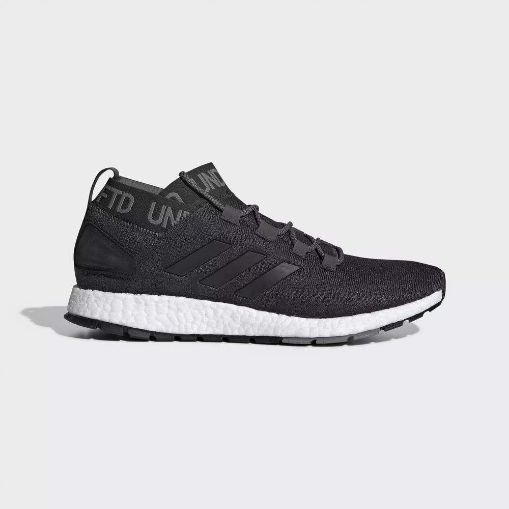 Adidas UNDEFEATED Pureboost RBL Tenis Para Correr Negros Para Hombre (MX-73825)